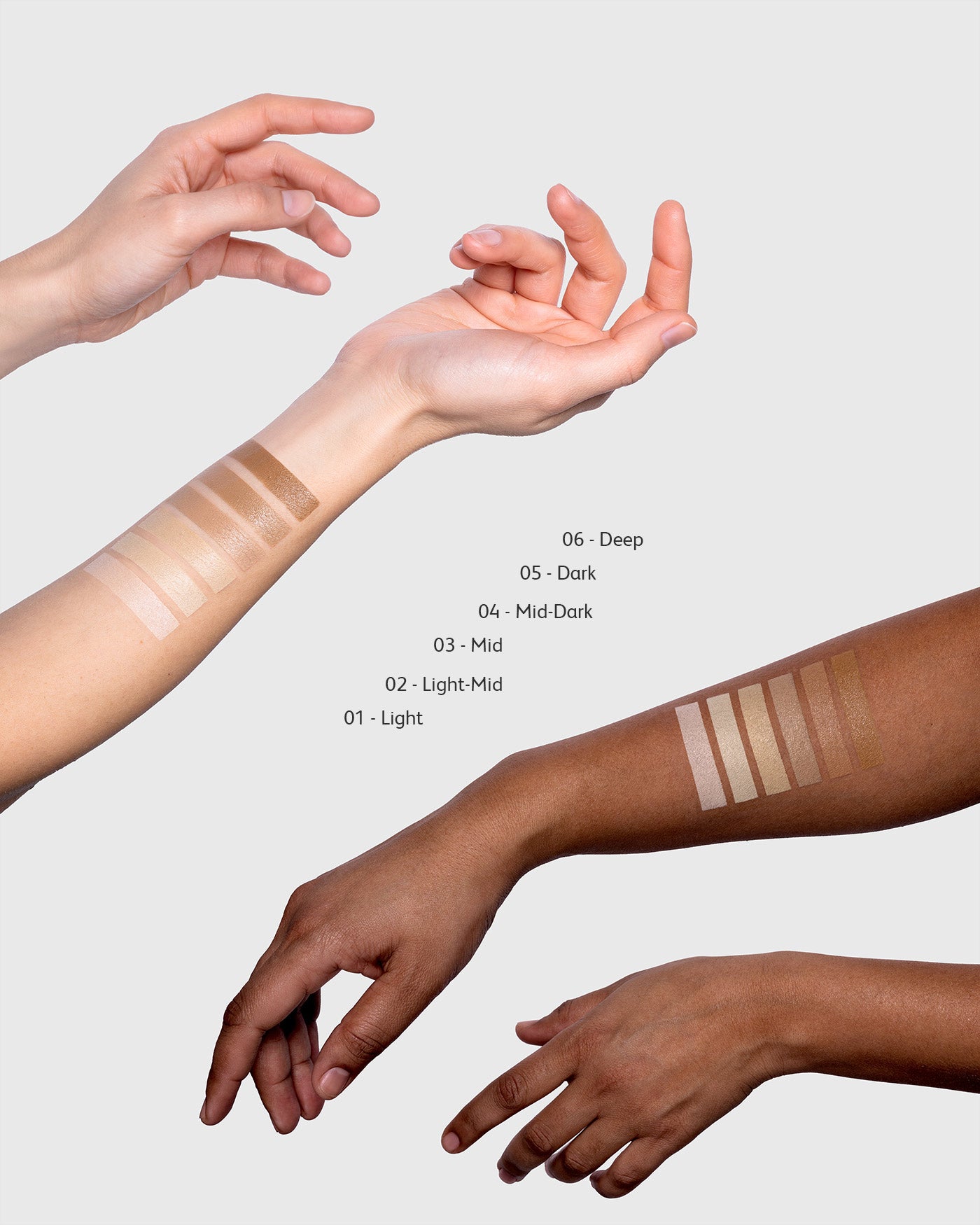 FLUID CONCEALER SERUM - Correttore Siero Idratante Illuminante - 04 - Mid Dark (FCS) - Astra Make-Up