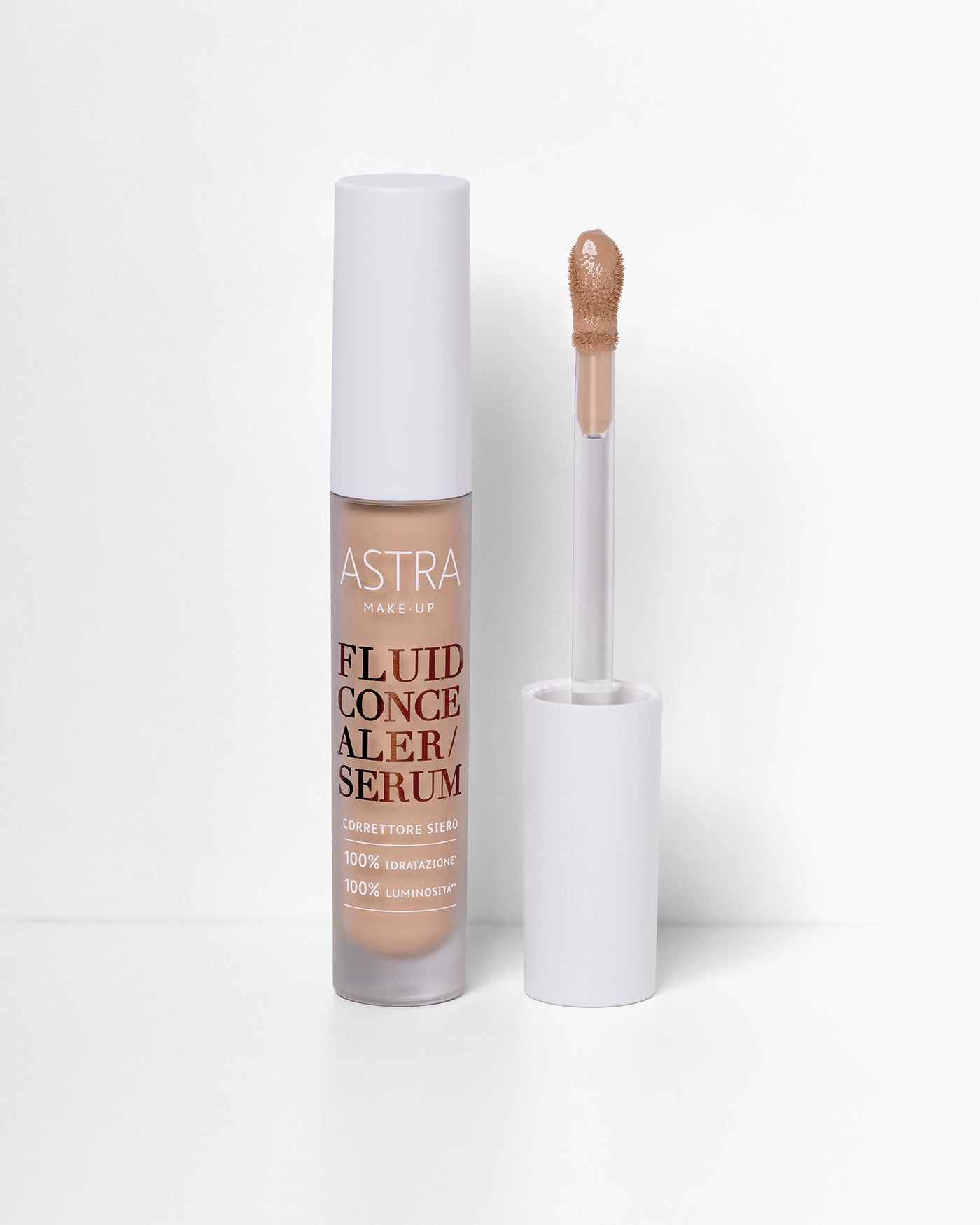 FLUID CONCEALER SERUM - Correttore Siero Idratante Illuminante - 05 - Dark (FCS) - Astra Make-Up