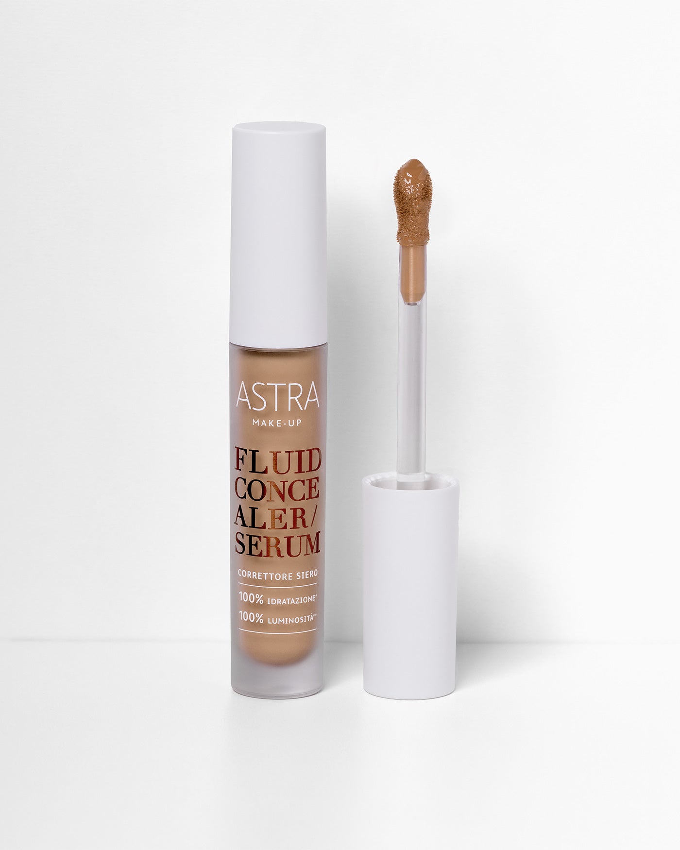 FLUID CONCEALER SERUM - Correttore Siero Idratante Illuminante - 06 - Deep (FCS) - Astra Make-Up
