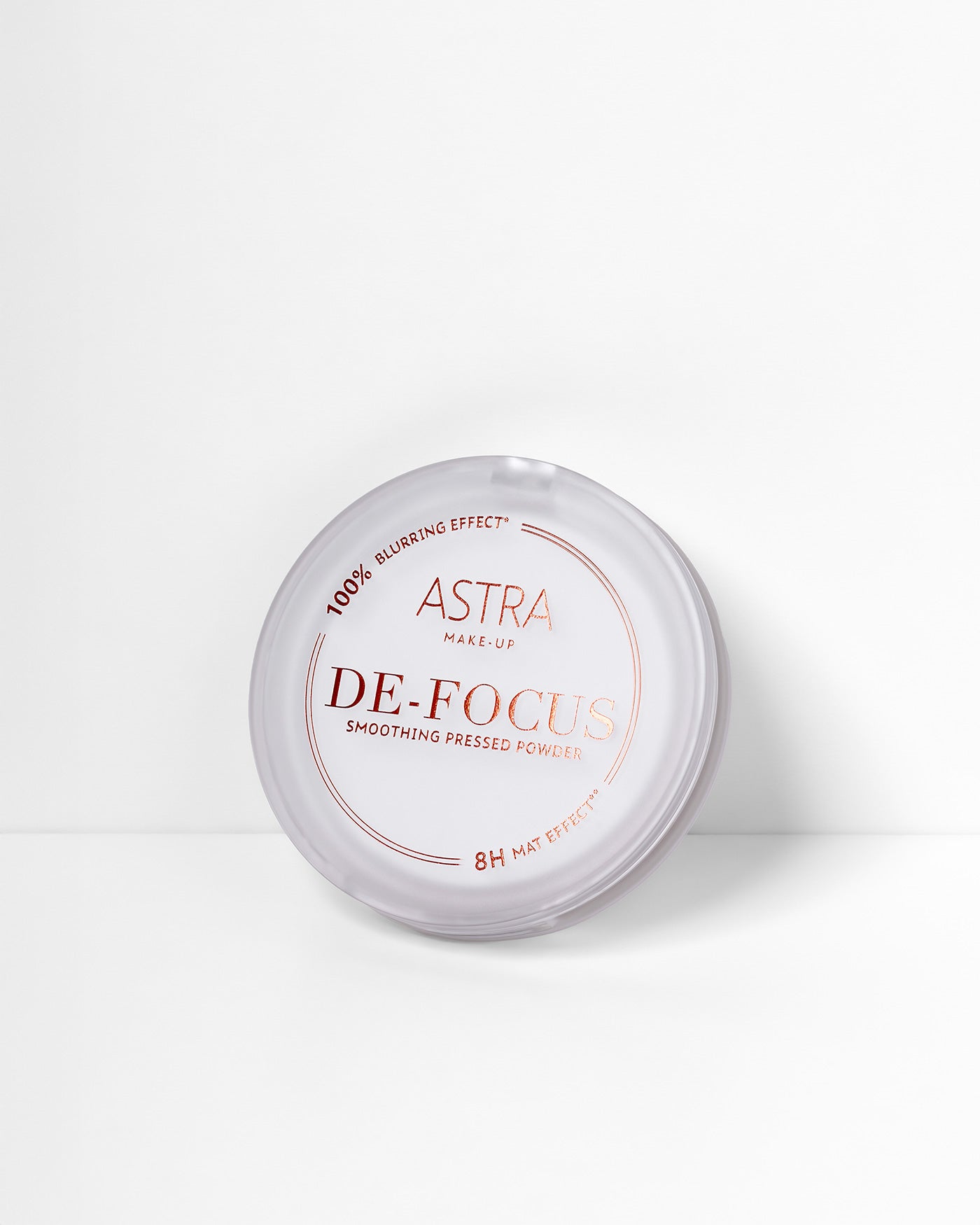 DE-FOCUS - Cipria Compatta Levigante/Correttiva - 01 - Translucent Blur - Astra Make-Up