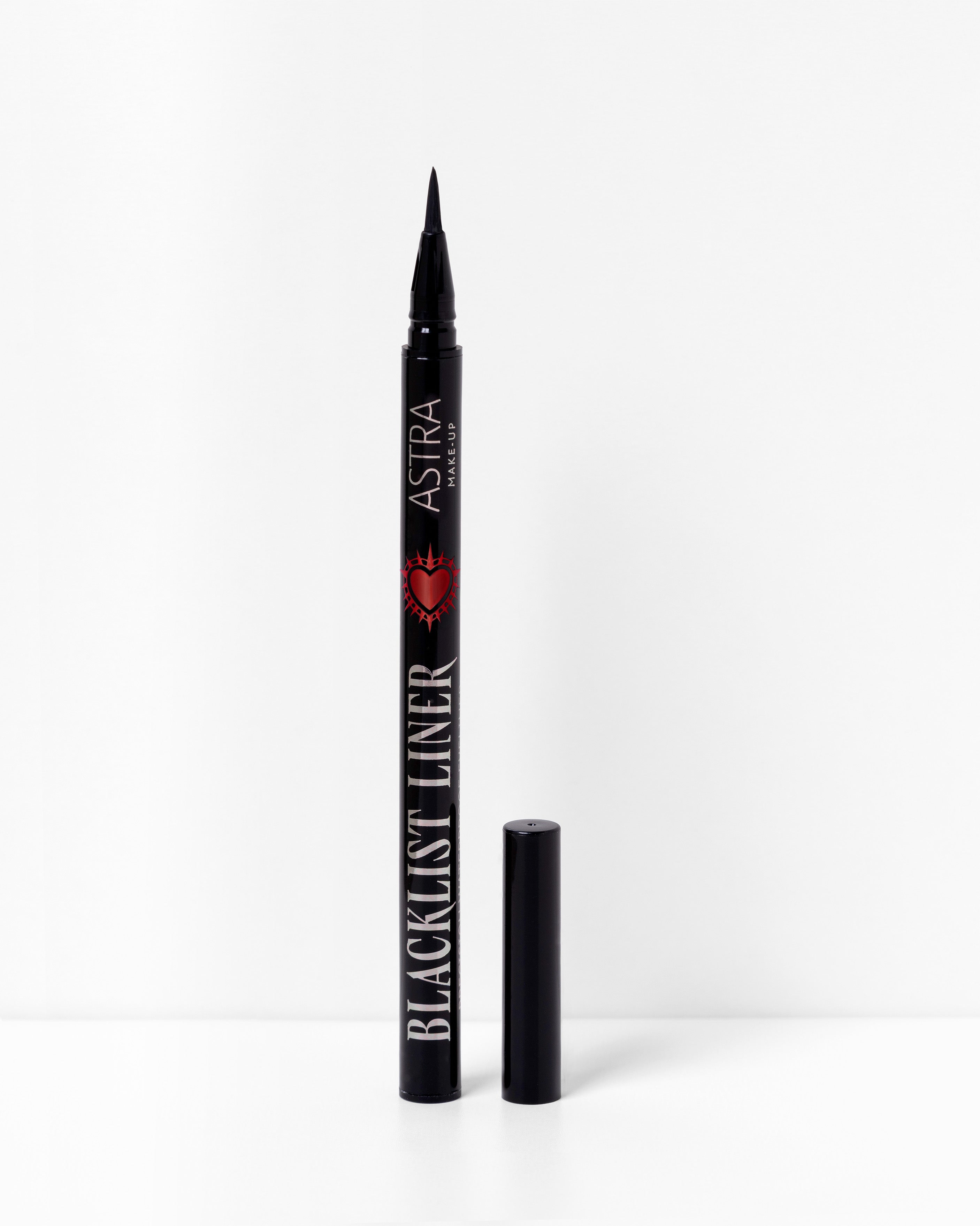 BLACKLIST LINER - Eyeliner Nero Alta Precisione Waterproof - 01 - Black - Astra Make-Up