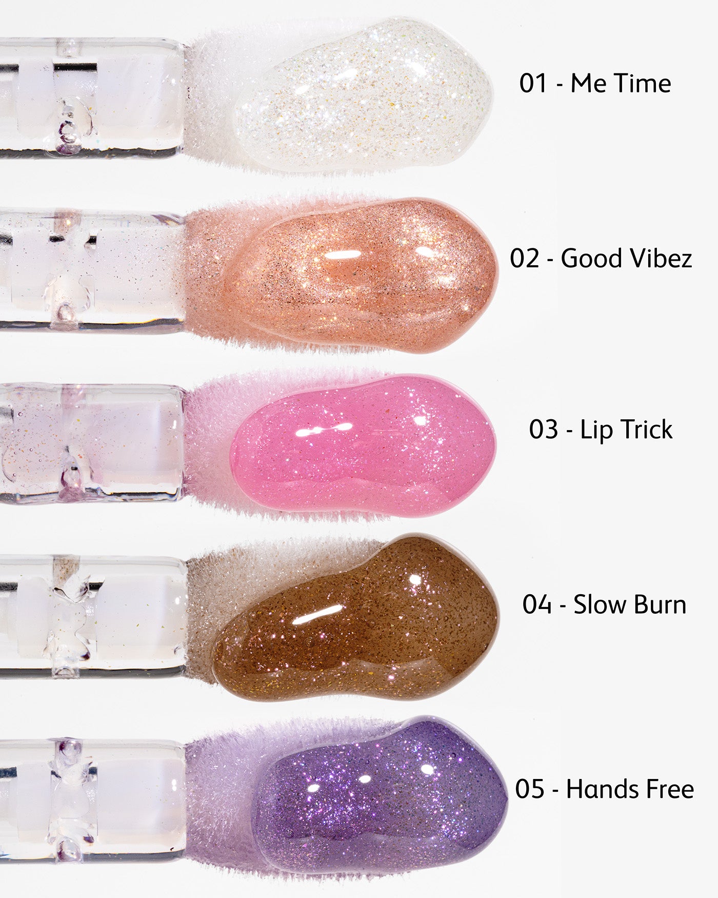 VIBRAKISS - Lip Gloss Vibrante Ultra-Luminoso - 05 - Hands Free - Astra Make-Up