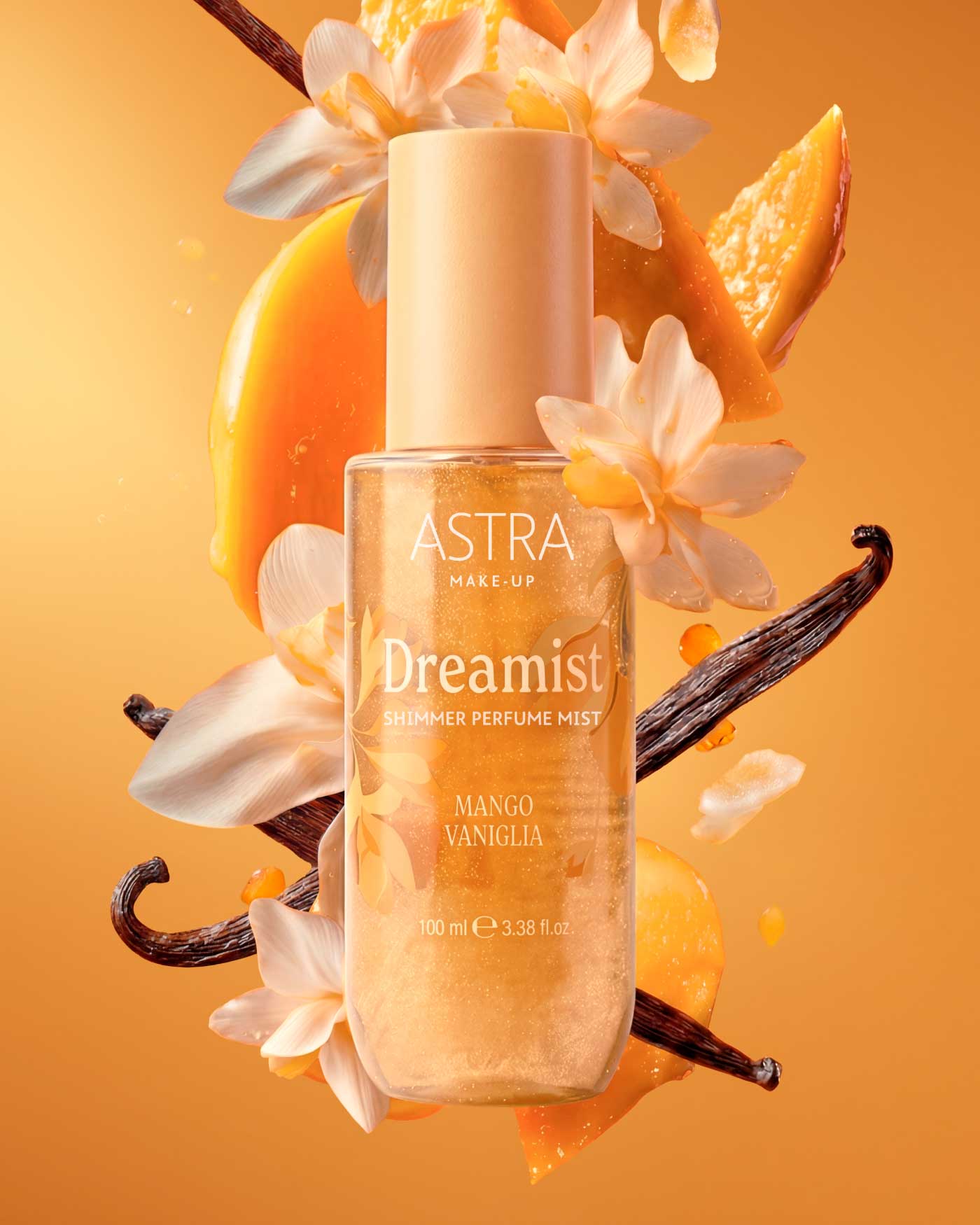 DREAMIST 01: Acqua Profumata Shimmer - Mango & Vaniglia - Default Title - Astra Make-Up