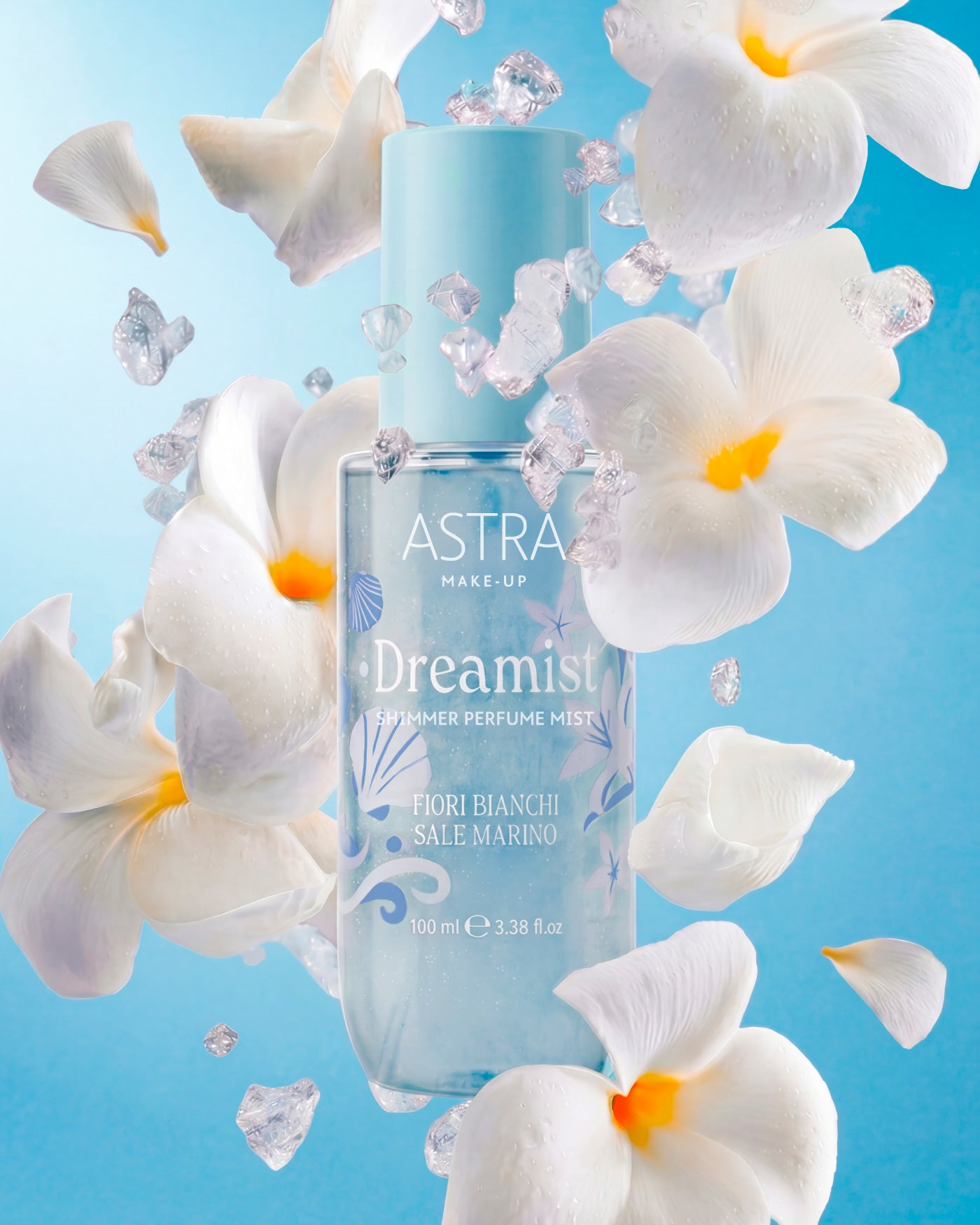 DREAMIST 03: Acqua Profumata Shimmer - Fiori Bianchi & Sale Marino - Default Title - Astra Make-Up