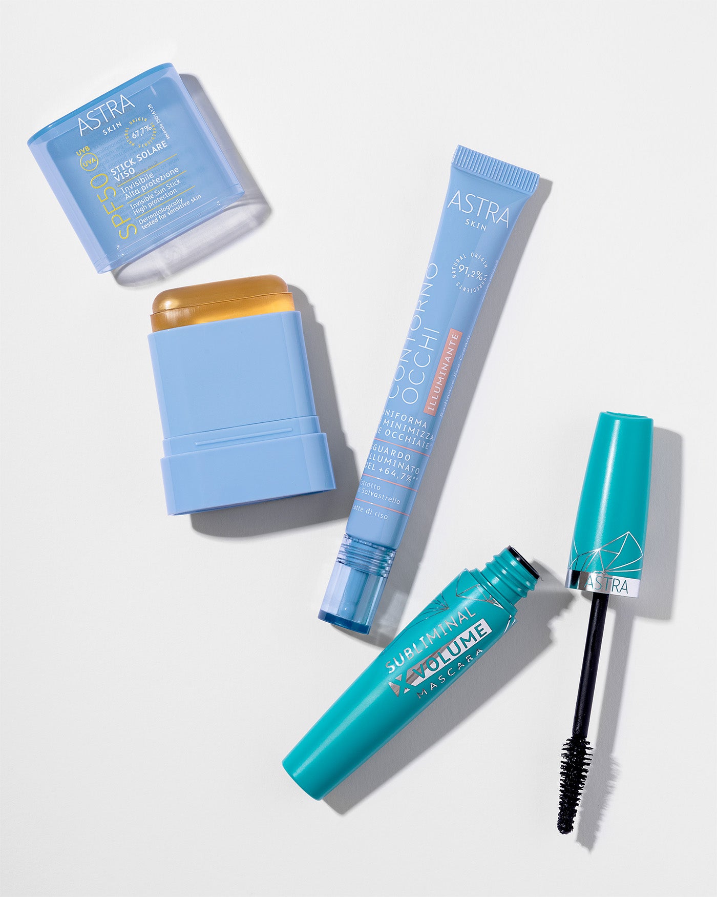 SET ESTATE - Beach Touch Up: 2 Prodotti Skin + 1 Mascara Waterproof - Default Title - Astra Make-Up