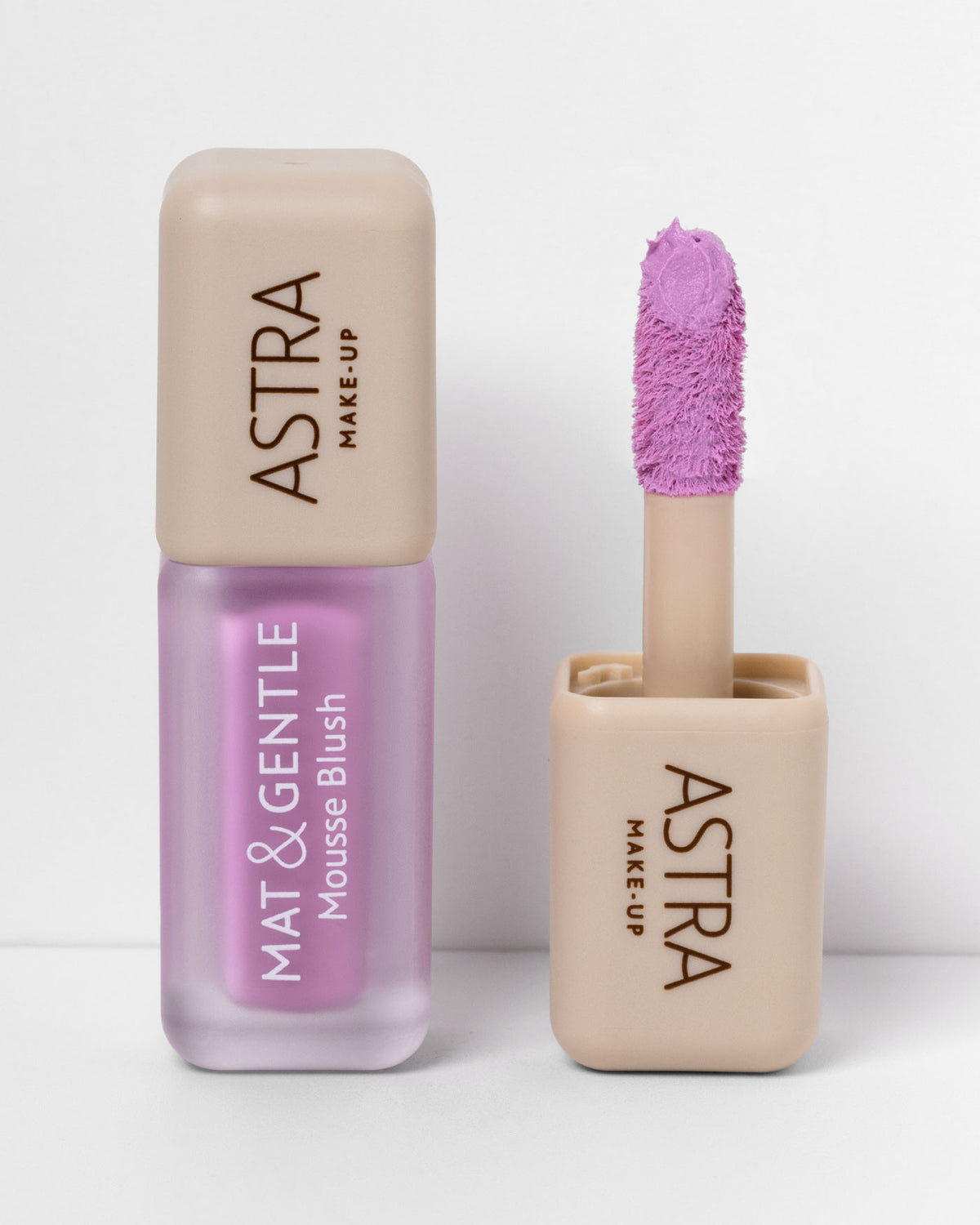 MAT&GENTLE MOUSSE BLUSH - Blush Finish Mat Vellutato - 01 - Pliè - Astra Make-Up