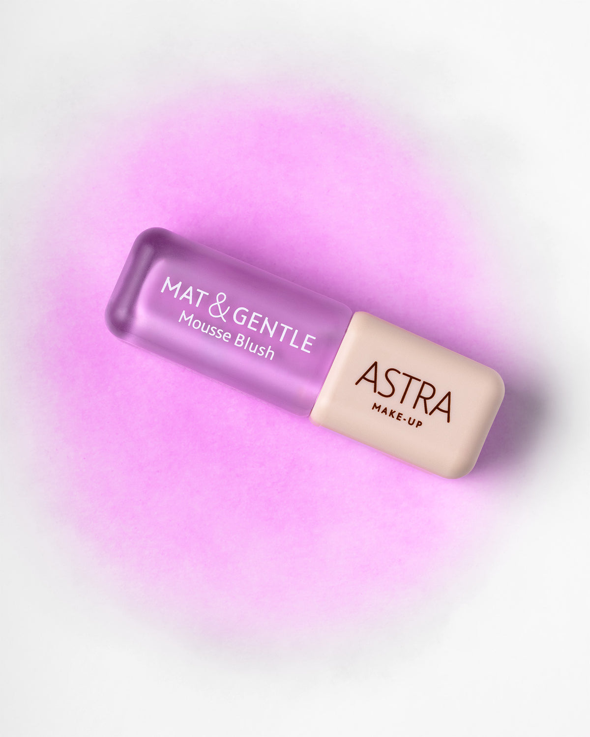 MAT&GENTLE MOUSSE BLUSH - Blush Finish Mat Vellutato - 01 - Pliè - Astra Make-Up