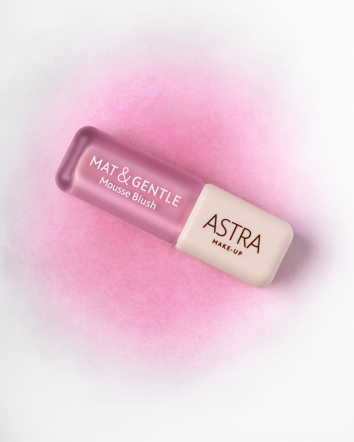 MAT&GENTLE MOUSSE BLUSH - Blush Finish Mat Vellutato - 02 - Tulle - Astra Make-Up