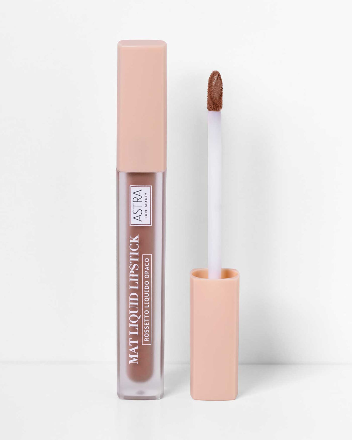 PURE BEAUTY MAT LIQUID LIPSTICK - Rossetto Liquido Opaco - 02 - Dune - Astra Make-Up