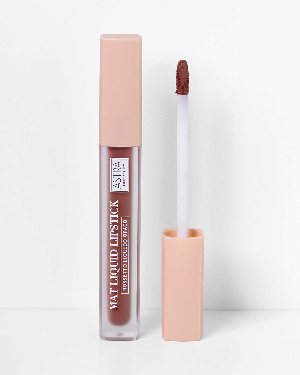 PURE BEAUTY MAT LIQUID LIPSTICK - Rossetto Liquido Opaco - 03 - Ember - Astra Make-Up