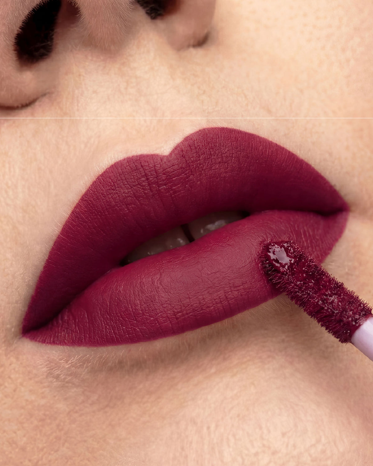 PURE BEAUTY MAT LIQUID LIPSTICK - Rossetto Liquido Opaco - 05 - Merlot - Astra Make-Up