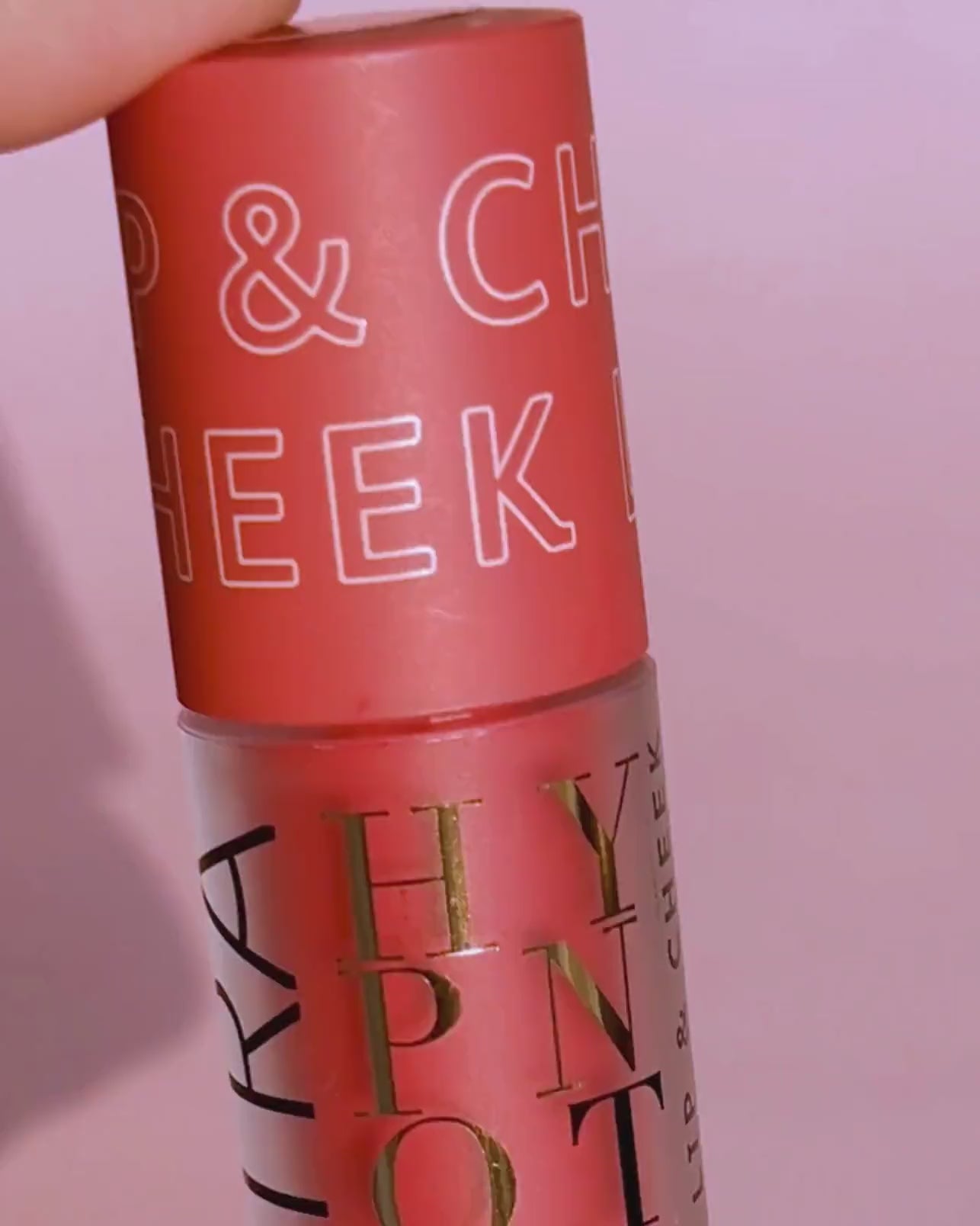 HYPNOTIZE LIQUID LIP & CHEEK - Rossetto Liquido + Blush - First Reaction Love - Astra Make-Up