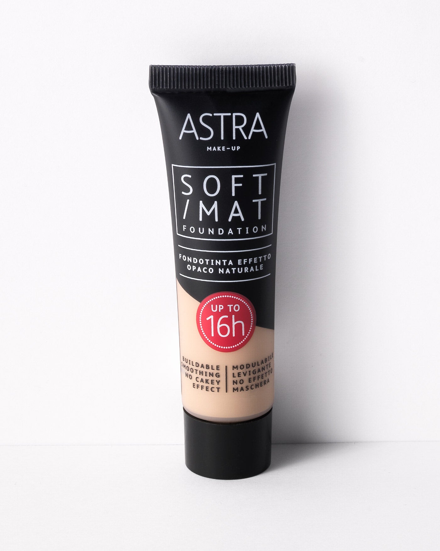 SOFT MAT FOUNDATION - 02 - Butter - Astra Make-Up