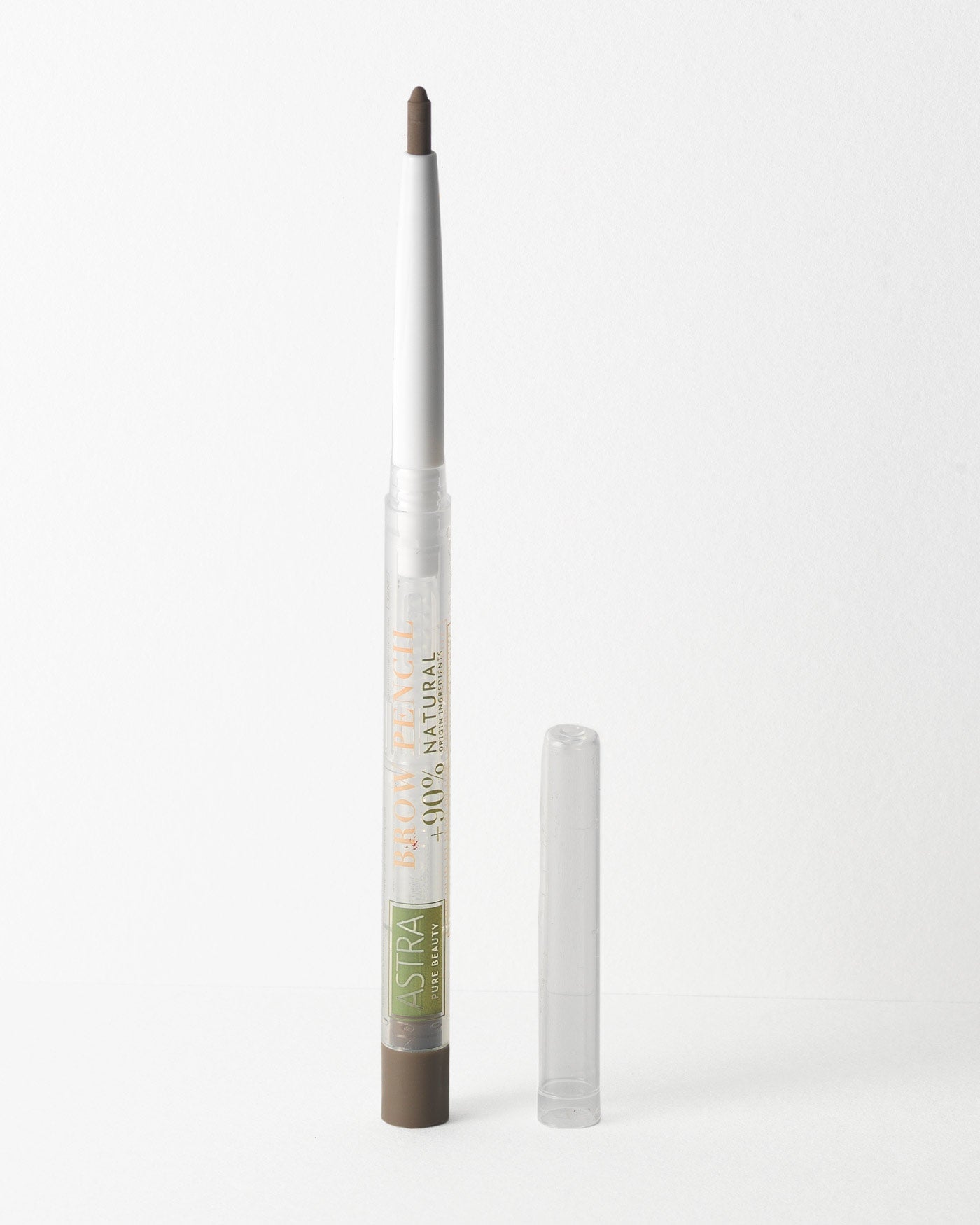 PURE BEAUTY BROW PENCIL - 02 - Brown - Astra Make-Up