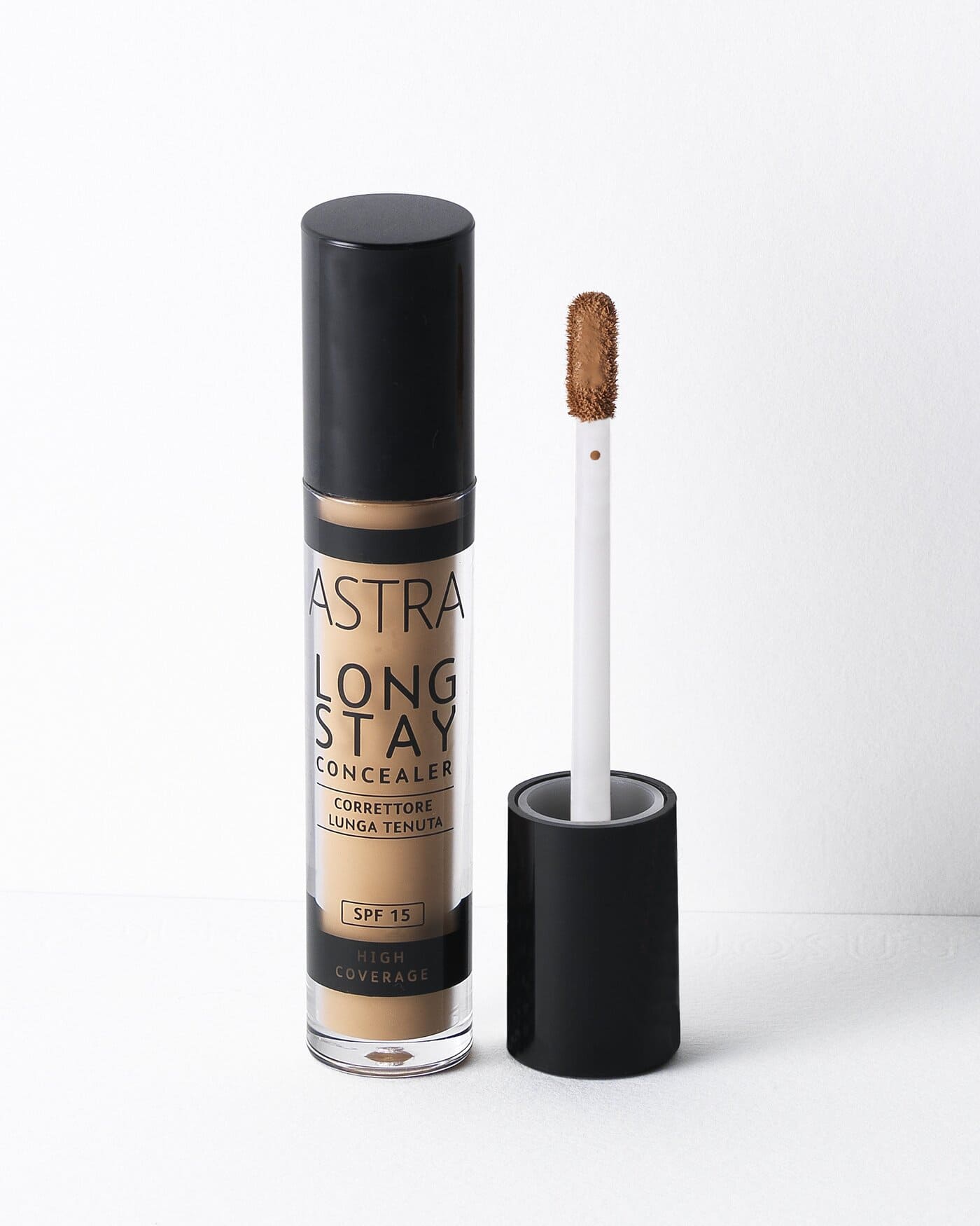 LONG STAY CONCEALER - Correttore Lunga Tenuta - 07W - Toasted - Astra Make-Up
